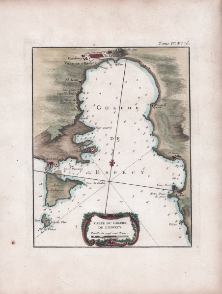 Carte du Golphe de l'Especy