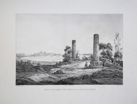 Veduta Pittorica del Tempio di Giove Olimpico