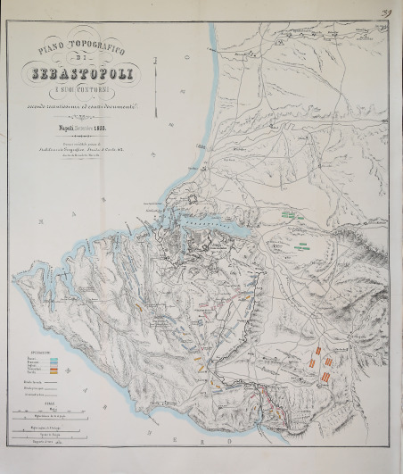 Piano Topografico di Sebastopoli e Suoi Contorni