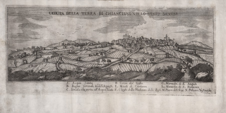 Veduta della Terra di Chianciano nello Stato Senese
