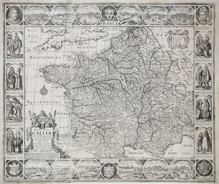 FRANCE. Nova Haec Tabula Galliae Lodovico XIII Christianis Simo Regi …