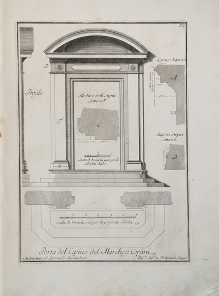 Porta del Casino del Marchese Corsini