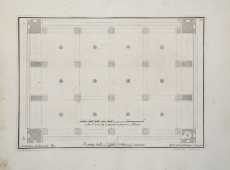 Pianta della Loggia di Mercato nuovo