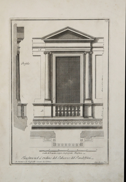 Finestra nel 2° Ordine del Palazzo del Pandolfini