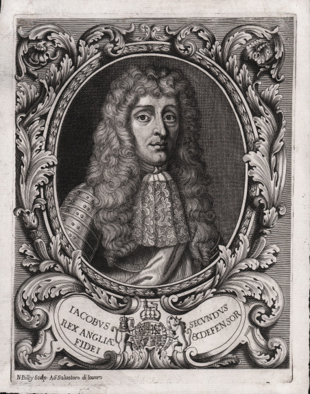 Iacobus Secundus Rex Angliae e Defensor Fidei