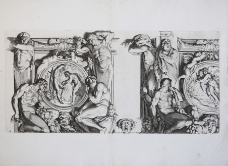 Apollo scortica Marsia e Amori di Borea e Oritia, con …