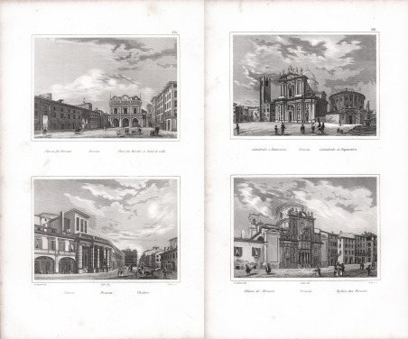 Piazza del Mercato/Teatro - Cattedrale e Battisterio/Chiesa de' Miracoli