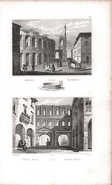 Portico Romano. Verona