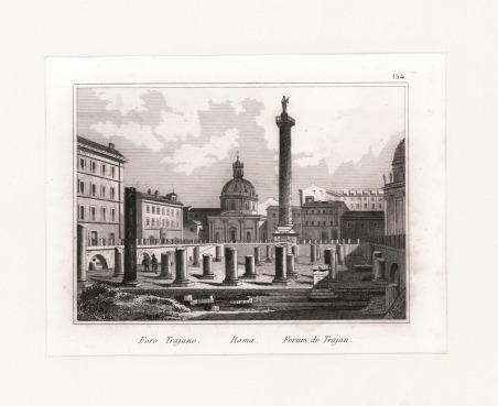 Foro Trajano. Roma.