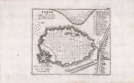 Turin die Haupt Stadt in Piemont