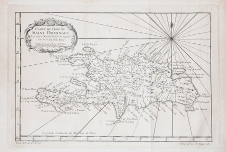 Carte de l’Isle de Saint Domingue