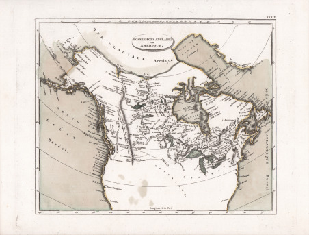 Possessions Anglais en Amérique