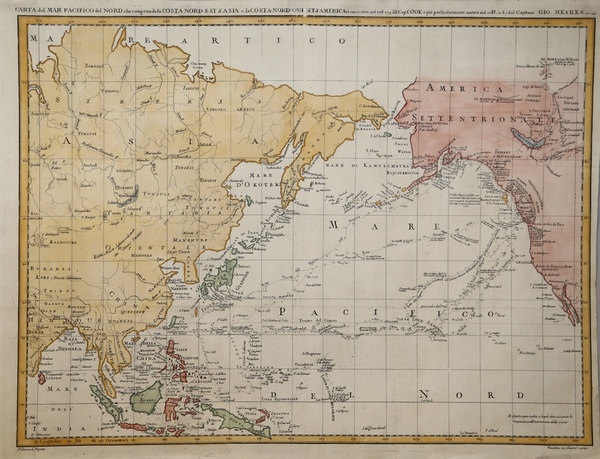 Carta del Mar Pacifico del Nord ….