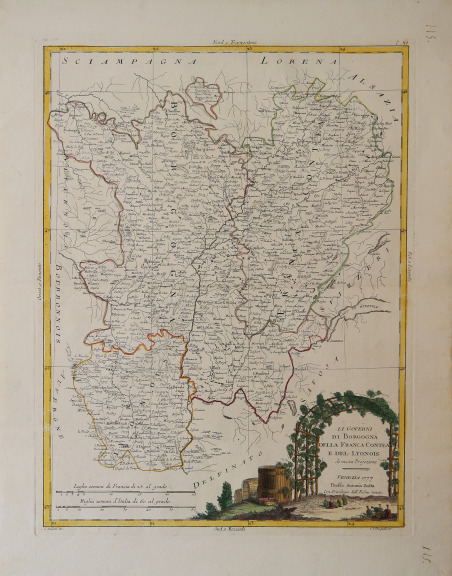 Li Governi di Borgogna, della Franca Contea e del Lyonoise …