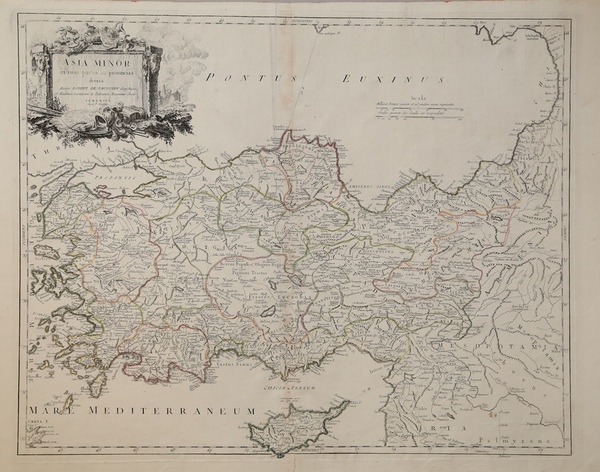 Asia Minor in suas partes seu provincias divisa.