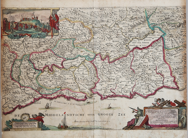 Geographische beschryvinge van T'Beloodfe-Landt Canaan