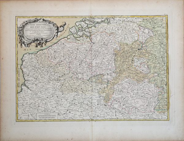 Partie Meridionale Des Pays Bas, Comprenant les Provinces de Brabant, …