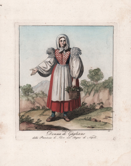 Donna di Gagliano della Provincia di Lecce nel Regno di …