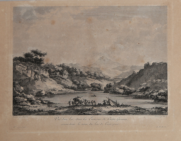 Vuë d'un Lac dans les Environs de Castro Giovani, connusous …