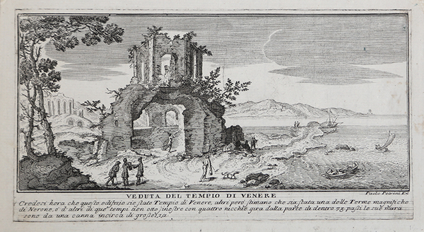 Veduta del Tempio di Venere