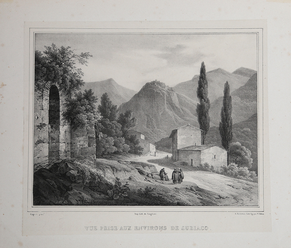 Vue prise aux environs de Subiaco