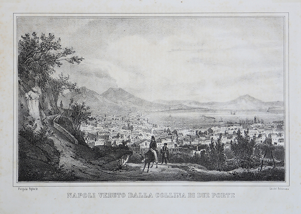 Napoli veduto dalla Collina di Due Porte