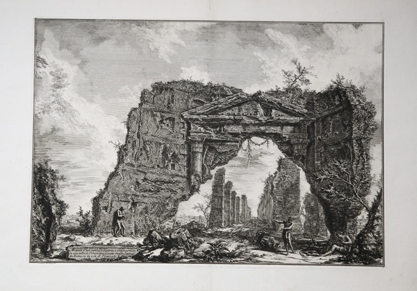 Avanzi d'un portico coperto o criptoportico in una villa di …