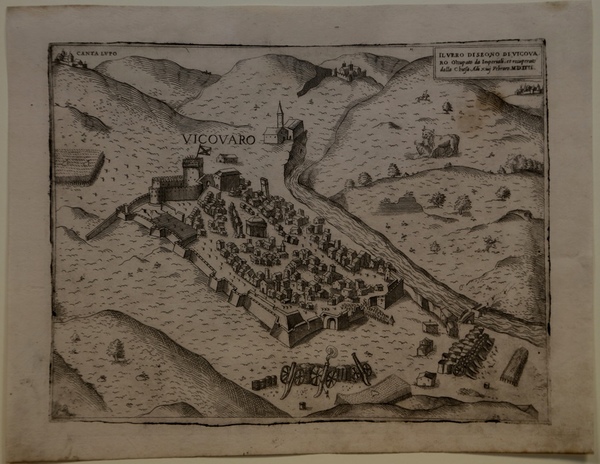 Il vero disegno di Vicovaro Occupato da Imperiali et recuperato …