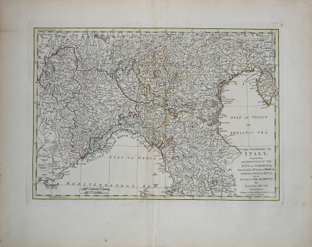 The North part of Italy, comprehending the Dominions of the …