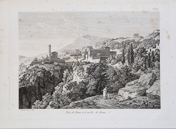 VÃ¼e de Nemi Ã 15 milles de Rome
