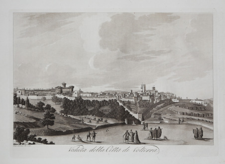 Veduta della Città di Volterra