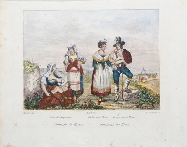 Contorni di Roma, Costumi di Sora di campagna, Civita Catellana, …