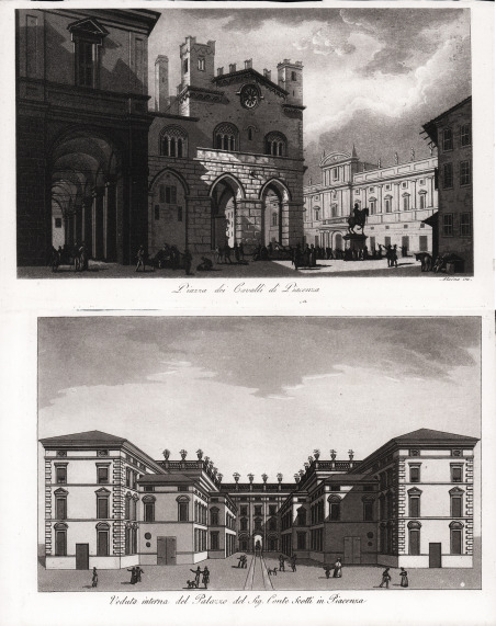 Piazza dei Cavalli di Piacenza