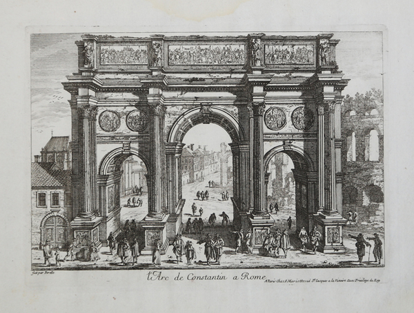 L'Arc de Constantin a Rome