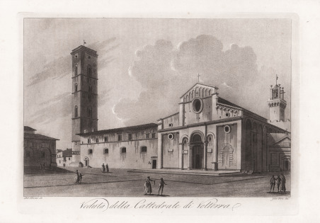 Veduta della Cattedrale di Volterra