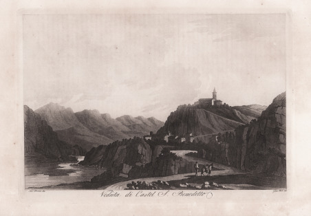 Veduta di Castel S. Benedetto