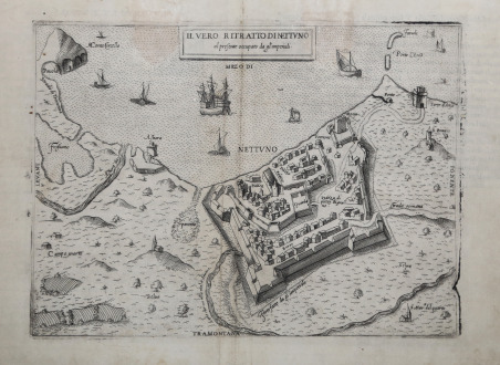 IL VERO RITRATTO DI NETTUNO al presente occupato da gl’inperiali.