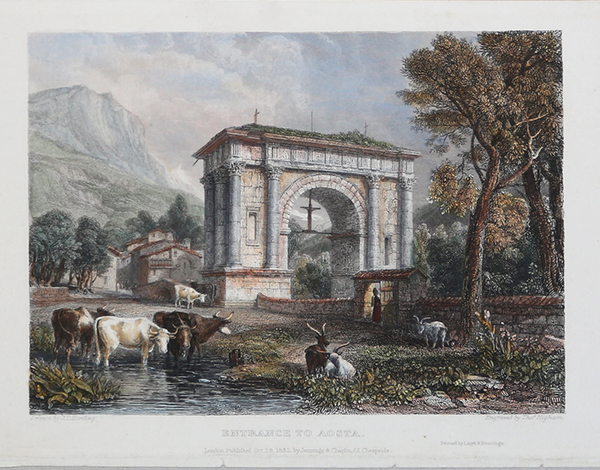 Entrance to Aosta