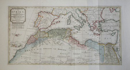 Het Noordelijkste deel van Africa, behelzende Barbarie, Egypt alsmede de …
