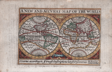 A New and Accurat Map of the World Drawne according …