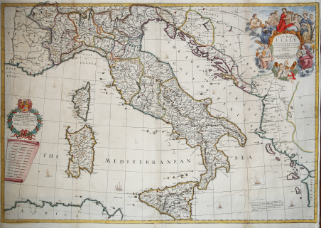 A New Map of Italy corrected from the observations communicated …