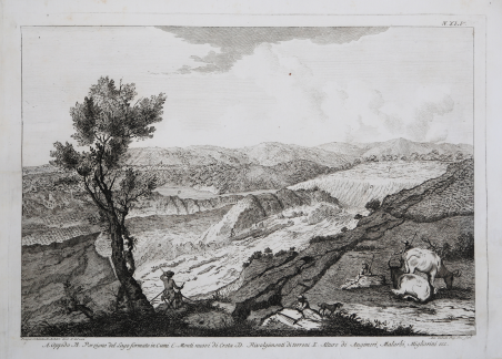 A. Oppido - B. Porzione del Lago formato in Cumi …