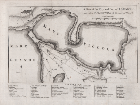 A Plan of the City and Port of Taranto.