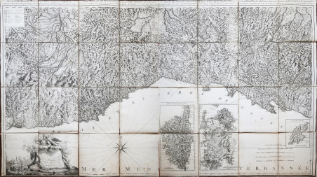 A topographical map of the Republick of Genua taken from …