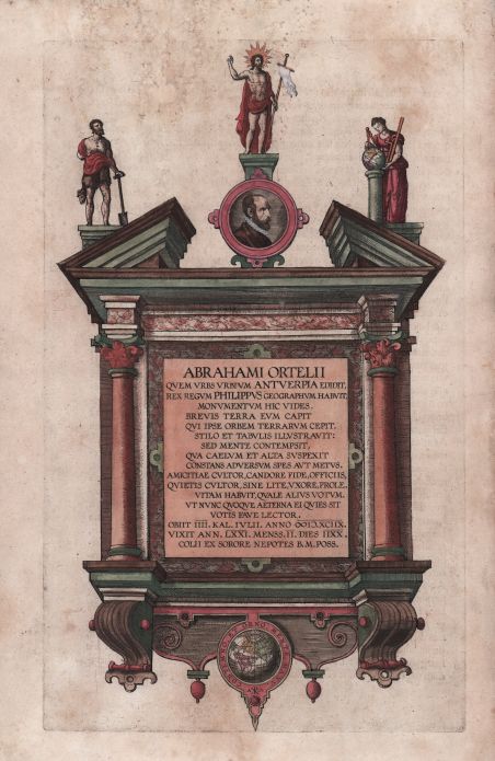 Abraham Ortelii Quem Urbs Urbium Antuerpia Edidit.