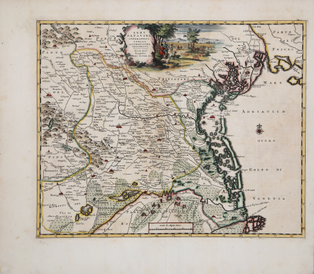 Agri Patavini Geographica Tabula accuratissime delineata