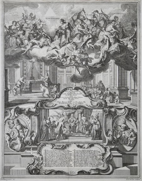Allegoria dell'investitura dell'Imperatore del Sacro Romano Impero