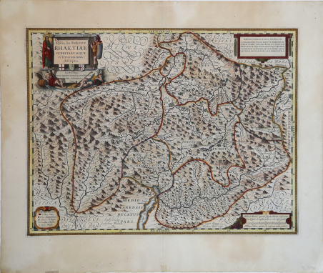 Alpinae seu Foederatae Rhaetiae subditorumque ei Terrarum Nova Descriptio