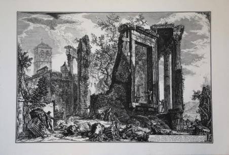 Altra veduta del Tempio della Sibilla in Tivoli