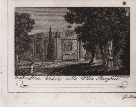 Altra Veduta nella Villa Borghese